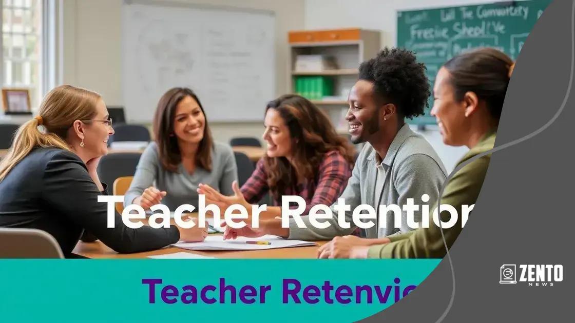 How incentives impact teacher retention
