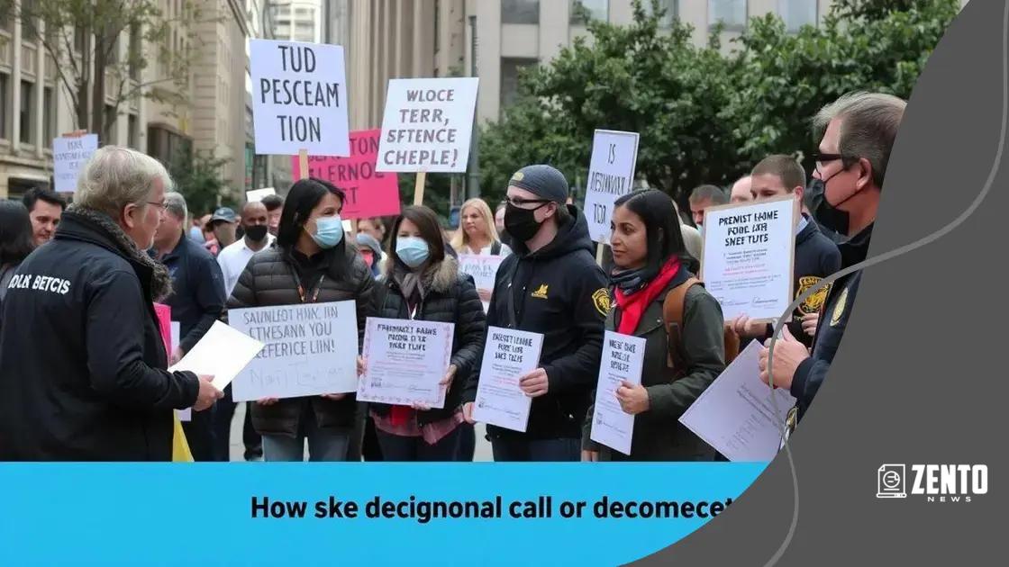Legal considerations for protest organizers