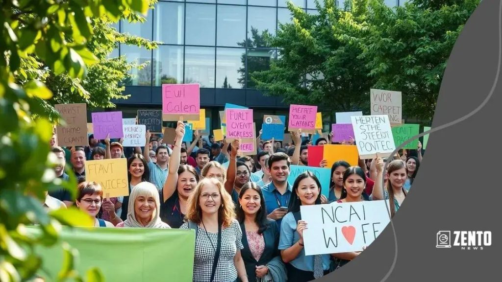 Staff rallies reported: uncovering the truth behind protests
