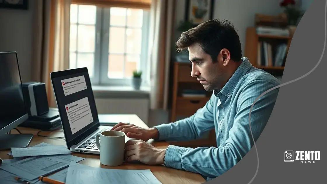 Common issues during online claims