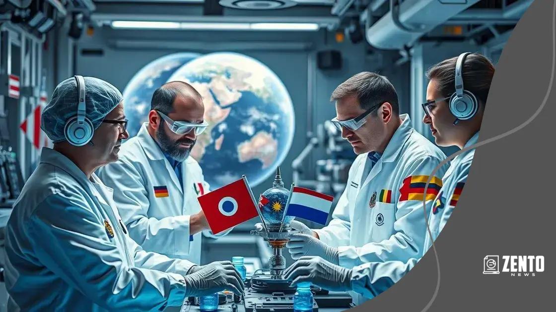 International collaborations in 2024