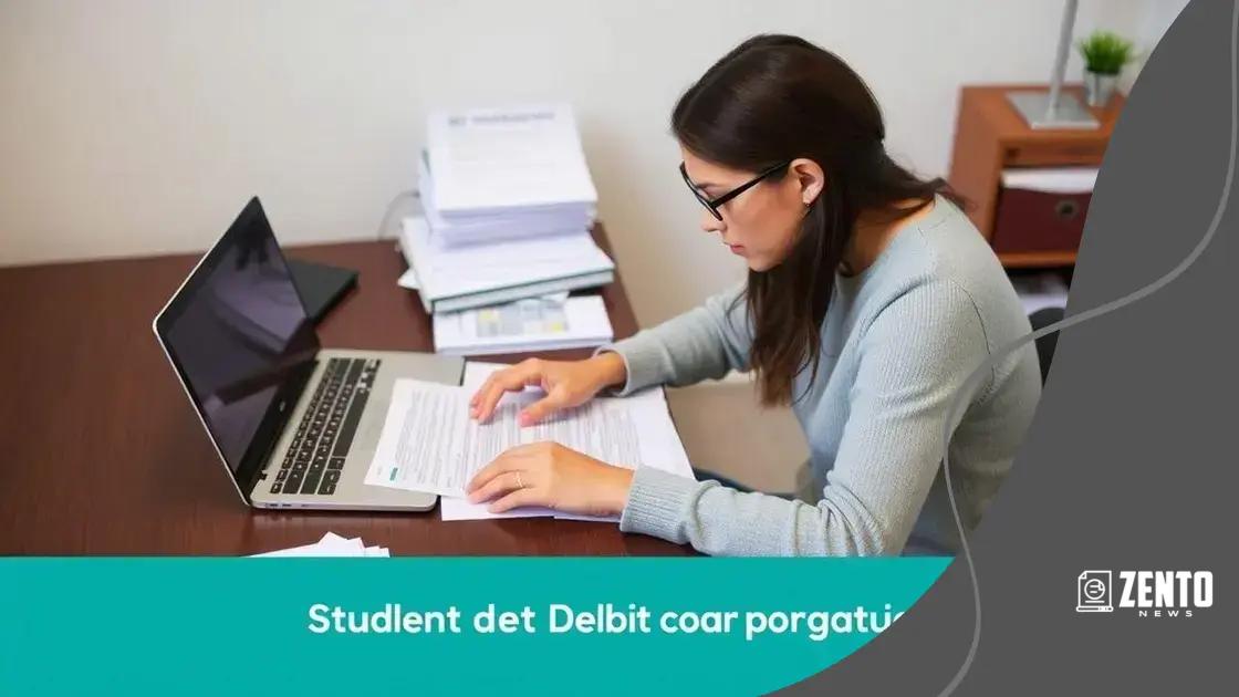 How to apply for student debt forgiveness programs