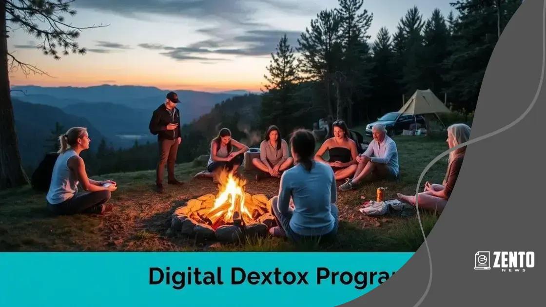 Benefits of engaging in digital detox programs