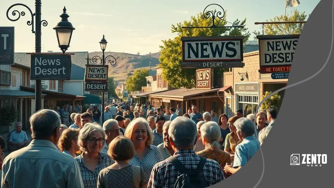 How communities are affected by news deserts
